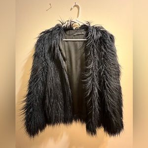 Zara fur jacket